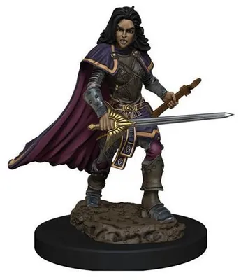 Image de Pathfinder Battles : Figurine peinte Premium - Humaine Barde Féminine