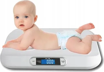 Produktbild von TM-20Baby Kinderwaage Tara, beleuchtetes Display, automatische Abschaltung