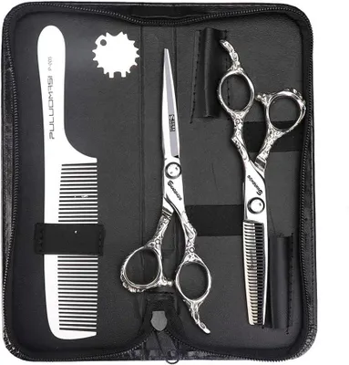 Produktbild von Professionelle Haarschneider mit 6 Zoll, Japanischer 440C Edelstahl