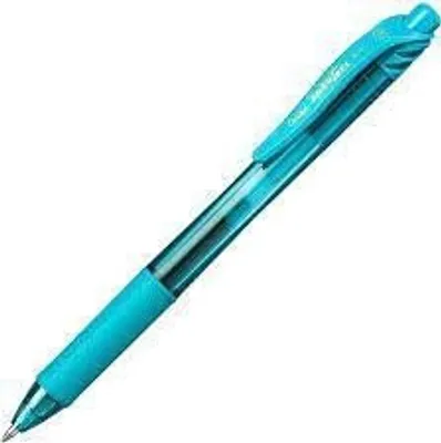 Obrázok produktu pre Pentel EnerGel X, Pripínacie pero, Tyrkysová, Tyrkysová, Plast, 0,7 mm, Všestranný