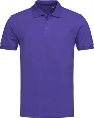 Produktbild von Stedman ST9060 | Herren Harper Polo Short Sleeve - Farbe: Deep Lilac - Größe: L