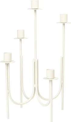 Produktbild von Broste Copenhagen Farri Leuchter white 36cm