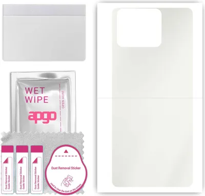 Produktbild von apgo Rückseite Schutzfolie, Matt, kompatibel mit Asus ZenFone 11 Ultra, Hinten Hydrogel-Displayschutzfolie mit Positionierhilfe, kratzfest, einfache Montage