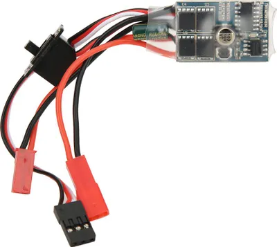 Obrázek produktu pro 30A 4-8V ESC Dvoucestný regulátor otáček RC motoru pro 1/16 1/18 1/24 auto loď s brzdou