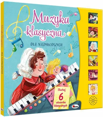 Immagine prodotto di MOREX Książeczka edukacyjna Muzyka klasyczna dla najmłodszych 14911
