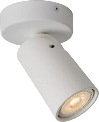 Produktbild von Lucide Aufbaustrahler Mattschwarz Ø9 cm H12 cm Dimmbar dreh- und kippbar