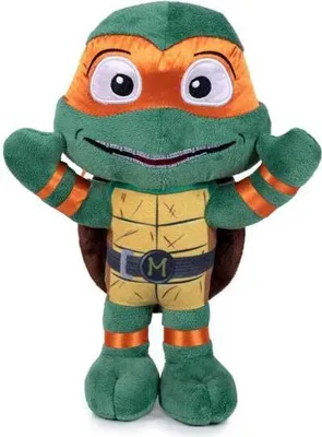 Produktbild von Michelangelo (Orange) 30 cm Ninja Turtles Stofftier Teenage Mutant Hero Turtles Plüschtier