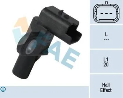 Produktbild von FAE Nockenwelleposition Sensor für FIAT DUCATO Pritsche/Fahrgestell (230) Nockenwellen 79155