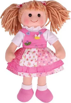 Immagine prodotto di Bigjigs Toys Bambola di stoffa Hayley 34 cm