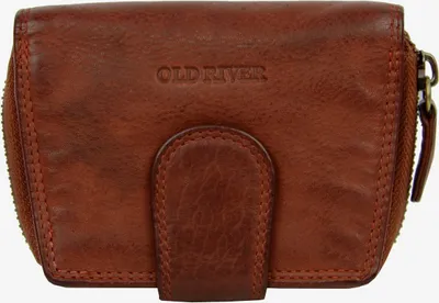Produktbild von Geldbörse Leder Used Look Damen Braun