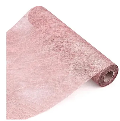 Produktbild von Vlies Tischläufer 30cm x 20m Rosa Gold für Festliche Dekoration