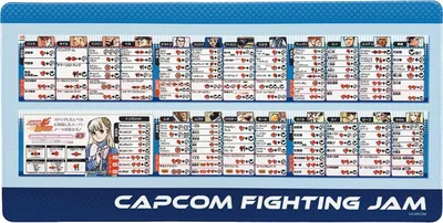 Image de Tapis de souris Capcom Fighting Collection 2 Fighting Evolution 30 x 60 cm