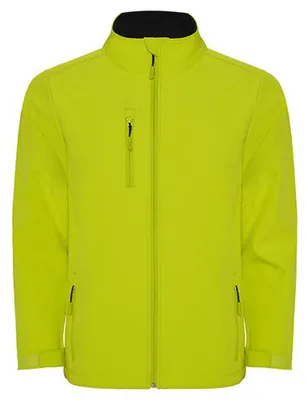 Produktbild von Roly - "Nebraska" Softshelljacke für Kinder LT5958 (140) (Leuchtend Limone)