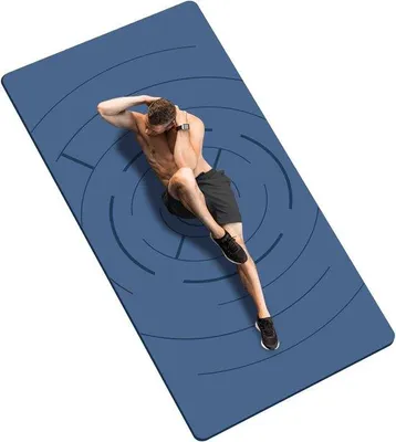 Produktbild von Unyqoos® Yogamatte 200 x 100 cm – extra breit, TPE, rutschfest & pflegeleicht, wählbar 6 mm oder 12 mm für Yoga, Pilates und Fitness
