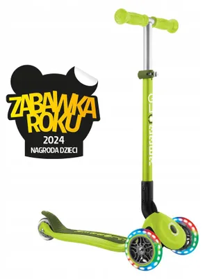Produktbild von Globber Primo Foldable Lights Kinder 3-Rad Roller grün