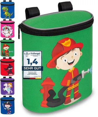 Produktbild von Kinderstuurtas mit Deckel für Loopfietsten