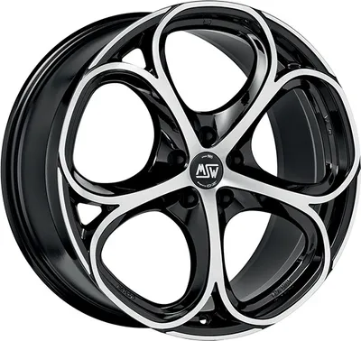 Produktbild von Alufelge Msw Msw 82 9X20 5X110 Et 31 Gloss Black Full Polished