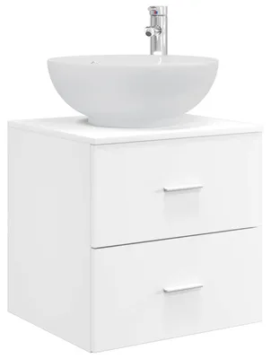 Immagine prodotto di vidaXL Lavabo da appoggio, bianco, 49,5 x 44,5 x 66,5 cm