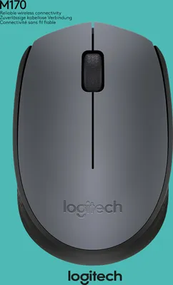 Image de Logitech Souris M170, sans fil, grise