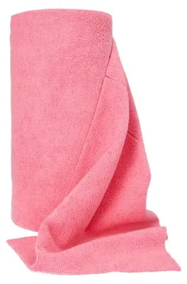 Produktbild von Microfasertücher auf Rolle 30 cm x 30 cm rosa 50 Tücher