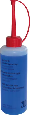 Produktbild von Spezialöl für Aktenvernichter (je 200 ml Flasche, 10-er Pack)