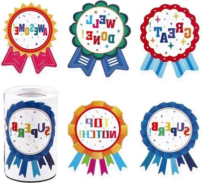 Produktbild von Bunte Selbstklebende Sticker für Geschenkverpackung und Scrapbooking Zuhause