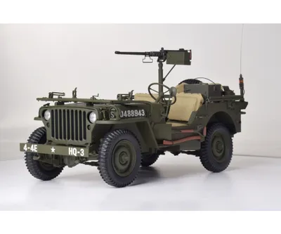 Produktbild von IXO 1:8 US Jeep Willys 4x4 Premium Collectables Modellbausatz