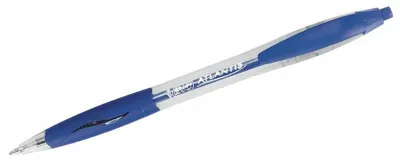 Produktbild von BIC Atlantis Classic, Clip, Kugelschreiber mit Druckeinzugsmechanik, Blau, 12 Stück(e), Medium