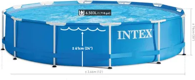 Produktbild von Intex Metal Frame-Pool 366 x 76 cm