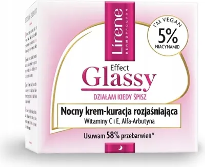 Obrázok produktu pre Lirene Effect Sklenený nočný krém - rozjasňujúca starostlivosť, 50 ml