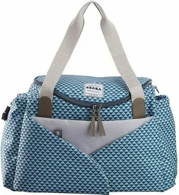 Image de Beaba Sac à langer Sidney II bleu 21 L