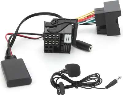 Zdjęcie produktu dla 59.1-calowy kabel Bluetooth 5.0 Aux z adapterem mikrofonu do E60 E63 E64 E65 E66 E87