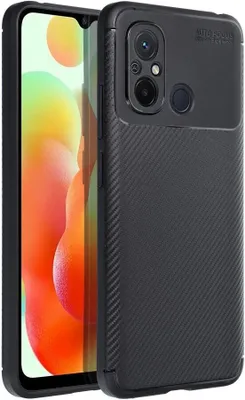 Produktbild von Case passend für Xiaomi Redmi 12C Carbon Premium black