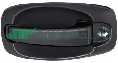 Produktbild von MIRAGLIO 80/683 Türgriff Hinten für FIAT QUBO (225) Schwarz