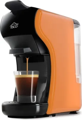 Immagine prodotto di DCG Eltronic ES6517 Macchina per caffè a capsule 0,6 L Nero Arancione