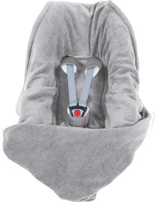 Produktbild von HOPPEDIZ Babydecke Fleece Einschlagdecke für Autositz und Kinderwagen stone