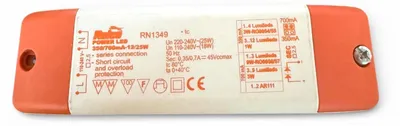 Produktbild von LED Treiber Relco RN1349 350mA / 500mA / 700mA 12–25W Konstantstrom Driver 220–240V