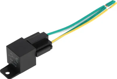 Produktbild von 4 Pins 24V 40A Auto-Relais mit Kunststoff-Aufhängeloch mit Kabelbaumsteckdose Wasserdichtes Auto-Relais 1 Stück