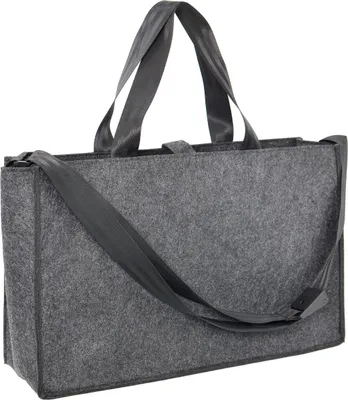Image de STOP 46228 STOP Sacoche en feutre pour le travail Desk Sharing Bag SUMBA, gris foncé