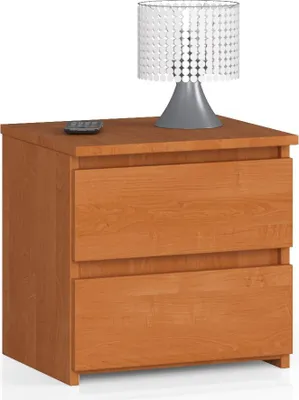 Image de Akord Buffet 2 Tiroirs Aulne 40X35X40