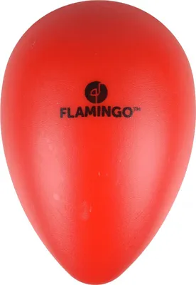 Immagine prodotto di Fenicottero giocattolo per cani uovo in plastica rosso, taglia: M