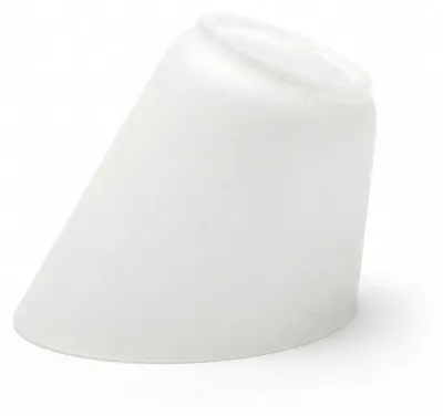 Produktbild von EGLO Glasschirm weiß – Lampenglas Ersatzglas aus Glas