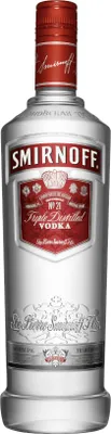 Produktbild von Smirnoff Red Label No.21 Vodka, 37,5% vol, 700ml Einzelflasche