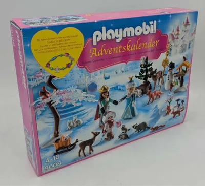 Produktbild von PLAYMOBIL 9008 Adventskalender "Eislaufprinzessin im Schlosspark"