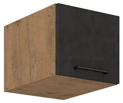 Produktbild von Vigo Aufsatzschrank Hochschrank 40 cm Eiche Lancelot Matera Grau Küchenzeile