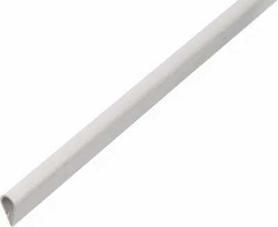 Zdjęcie produktu dla Alberts 484859 Profil zaciskowy, tworzywo sztuczne, biały, 1000 x 15 x 0,9 mm