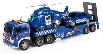 Image de Ensemble de véhicules de police avec remorque - Lena