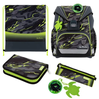 Obrázok produktu pre Herlitz 400205530, Peračník, Pencil pouch, Školská taška, športová taška, Dievča, Prvý stupeň základnej školy, Batoh, 16 L, Predné vrecko, Postranné vrecko