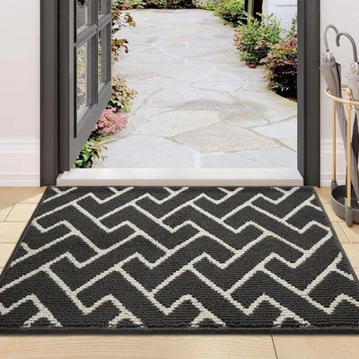 Obrázok produktu pre Vodotesná rohož z tmavosivého materiálu – 80 x 100 cm