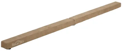 Immagine prodotto di HOMCOM, trave da ginnastica sospesa, 210 cm, per uso interno ed esterno, portata massima 120 kg, colore marrone